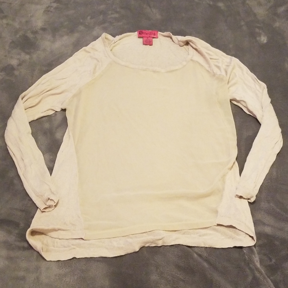 Sheer front top